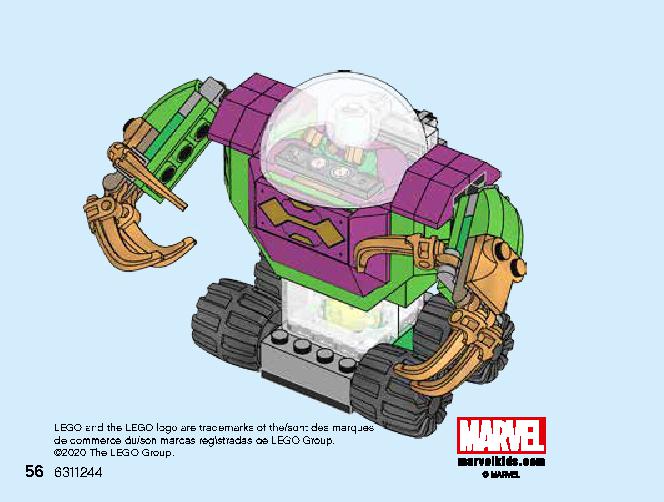 The Menace of Mysterio 76149 LEGO information LEGO instructions 56 page