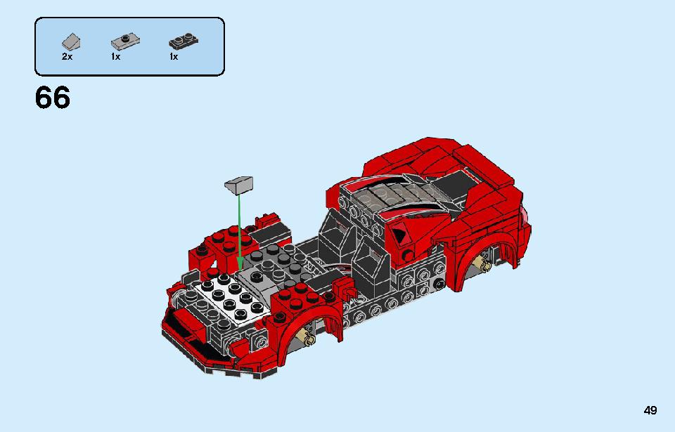 Ferrari F8 Tributo 76895 LEGO information LEGO instructions 49 page