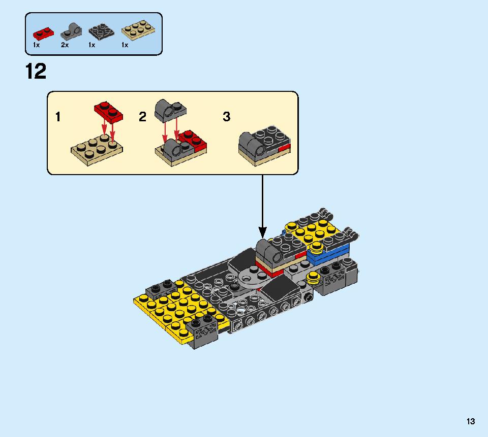 Lamborghini Urus ST-X & Lamborghini Huracán Super Trofeo EVO 76899 LEGO information LEGO instructions 13 page