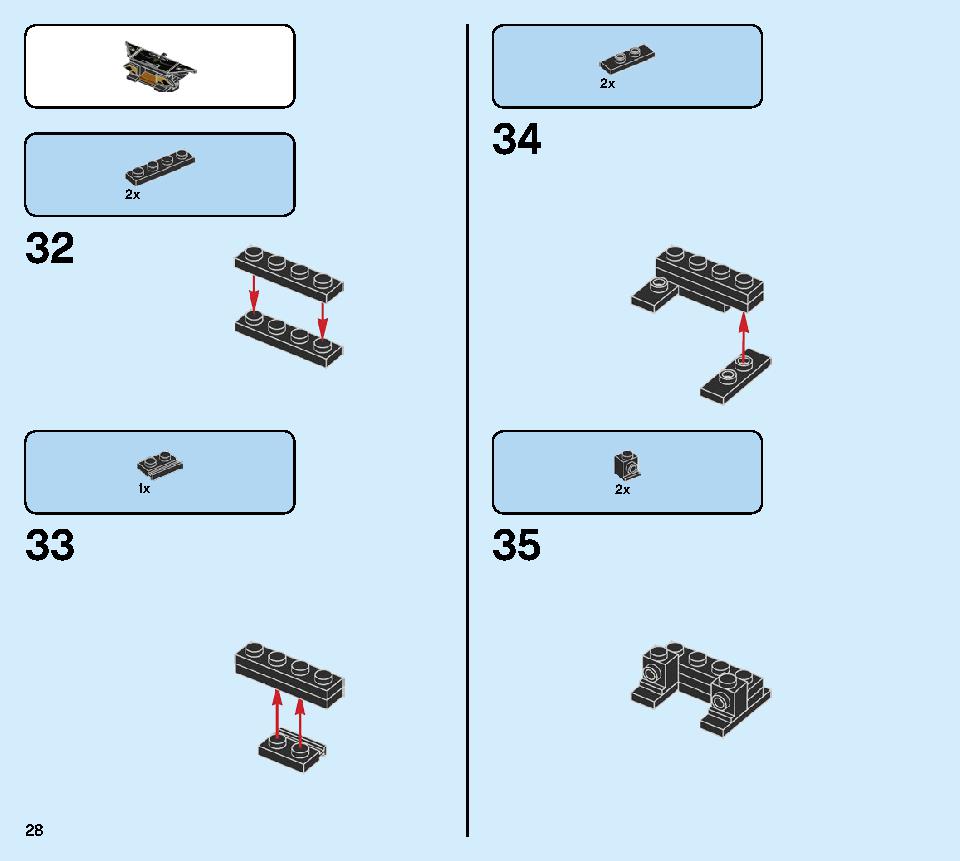 Lamborghini Urus ST-X & Lamborghini Huracán Super Trofeo EVO 76899 LEGO information LEGO instructions 28 page