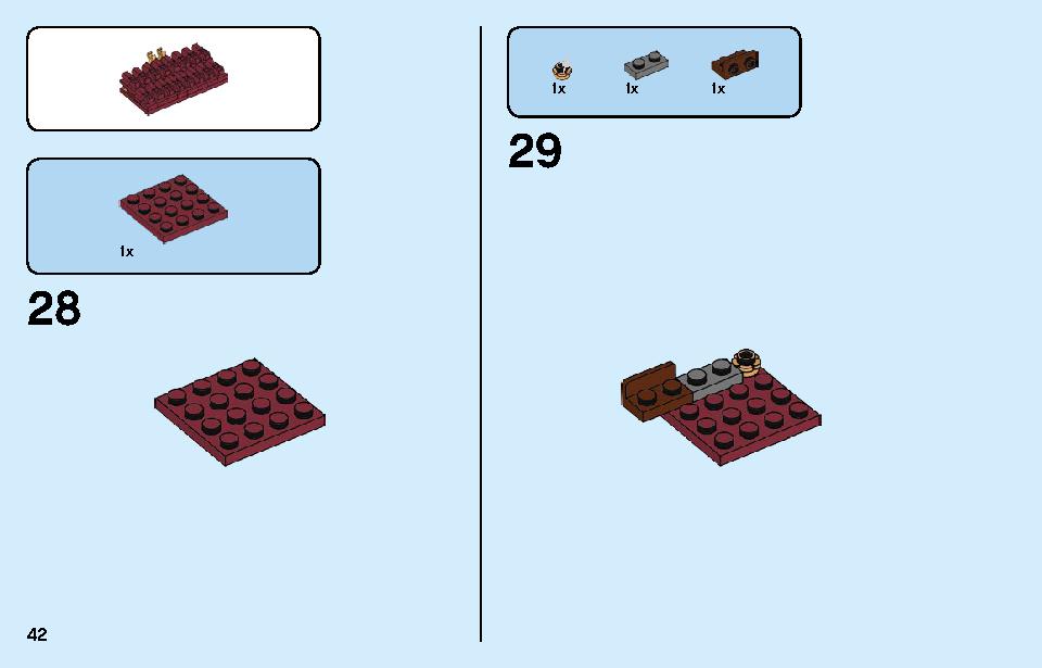 Chinese New Year Temple Fair 80105 LEGO information LEGO instructions 42 page