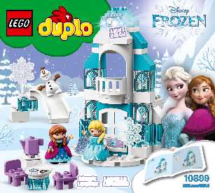 10899 Frozen Ice Castle LEGO information LEGO instructions LEGO video review
