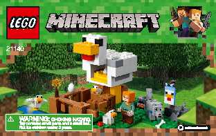 21140 The Chicken Coop LEGO information LEGO instructions LEGO video review