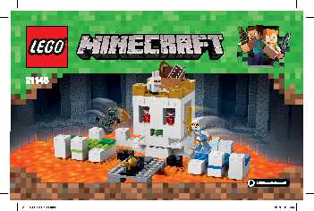 21145 The Skull Arena LEGO information LEGO instructions LEGO video review