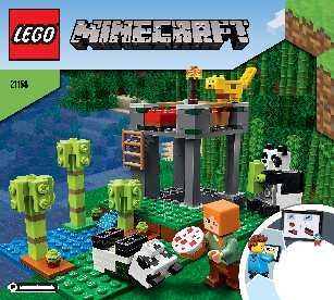  LEGO Minecraft The Panda Nursery 21158 Construction