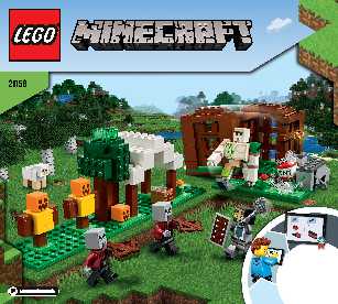 21159 The Pillager Outpost LEGO information LEGO instructions LEGO video review