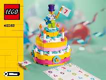 40382 Birthday Set LEGO information LEGO instructions LEGO video review