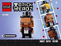 40384 Groom LEGO information LEGO instructions LEGO video review