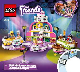 41393 Baking Competition LEGO information LEGO instructions LEGO video review