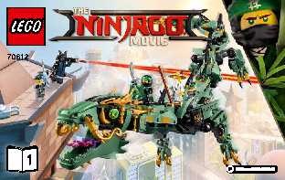 70612 Green Ninja Mech Dragon   