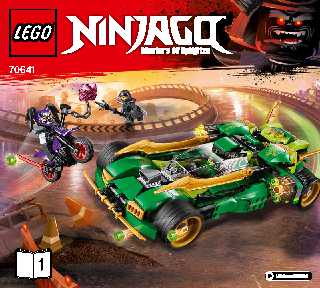 70641 Ninja Nightcrawler LEGO information LEGO instructions LEGO video review