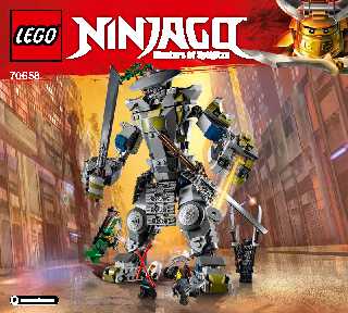 70658 Oni Titan LEGO information LEGO instructions LEGO video review