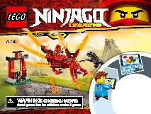 71701 Kai's Fire Dragon LEGO information LEGO instructions LEGO video review