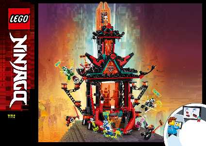 71712 Empire Temple of Madness LEGO information LEGO instructions LEGO video review