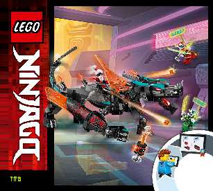 71713 Empire Dragon LEGO information LEGO instructions LEGO video review