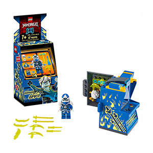 71715 Jay Avatar - Arcade Pod LEGO information LEGO instructions LEGO video review