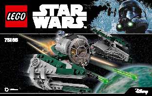 75168 Yoda's Jedi Starfighter LEGO information LEGO instructions LEGO video review