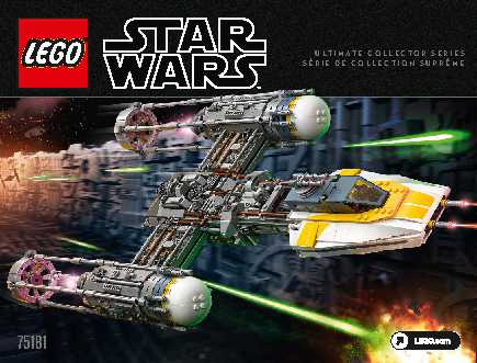 75181 Y-Wing Starfighter LEGO information LEGO instructions LEGO video review
