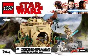 75208 Yoda's Hut LEGO information LEGO instructions LEGO video review