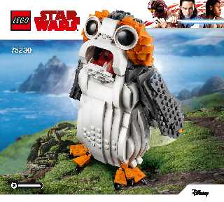 75230 Porg LEGO information LEGO instructions LEGO video review