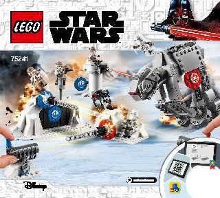 75241 Action Battle Echo Base Defense LEGO information LEGO instructions LEGO video review