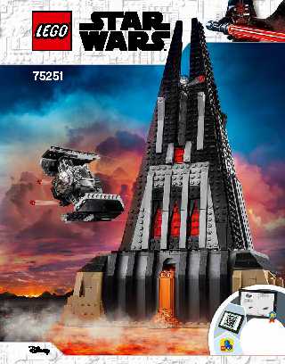 945 Ultimate peeling Darth Vader's Castle 75251 LEGO information LEGO instructions / Brick Mecha