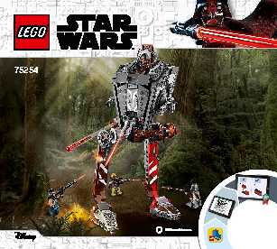 75254 AT-ST Raider LEGO information LEGO instructions LEGO video review
