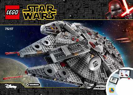 75257 Millennium Falcon LEGO information LEGO instructions LEGO video review