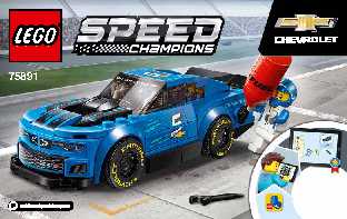 Lego chevrolet camaro zl1 race car shop