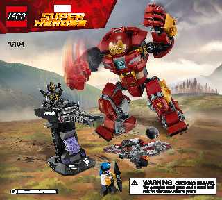76104 The Hulkbuster Smash-Up LEGO information LEGO instructions LEGO video review