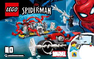 76113 Spider-Man Bike Rescue LEGO information LEGO instructions LEGO video review