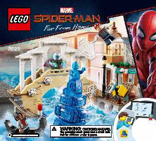 Hydro Man Attack 76129 LEGO information LEGO instructions Brick